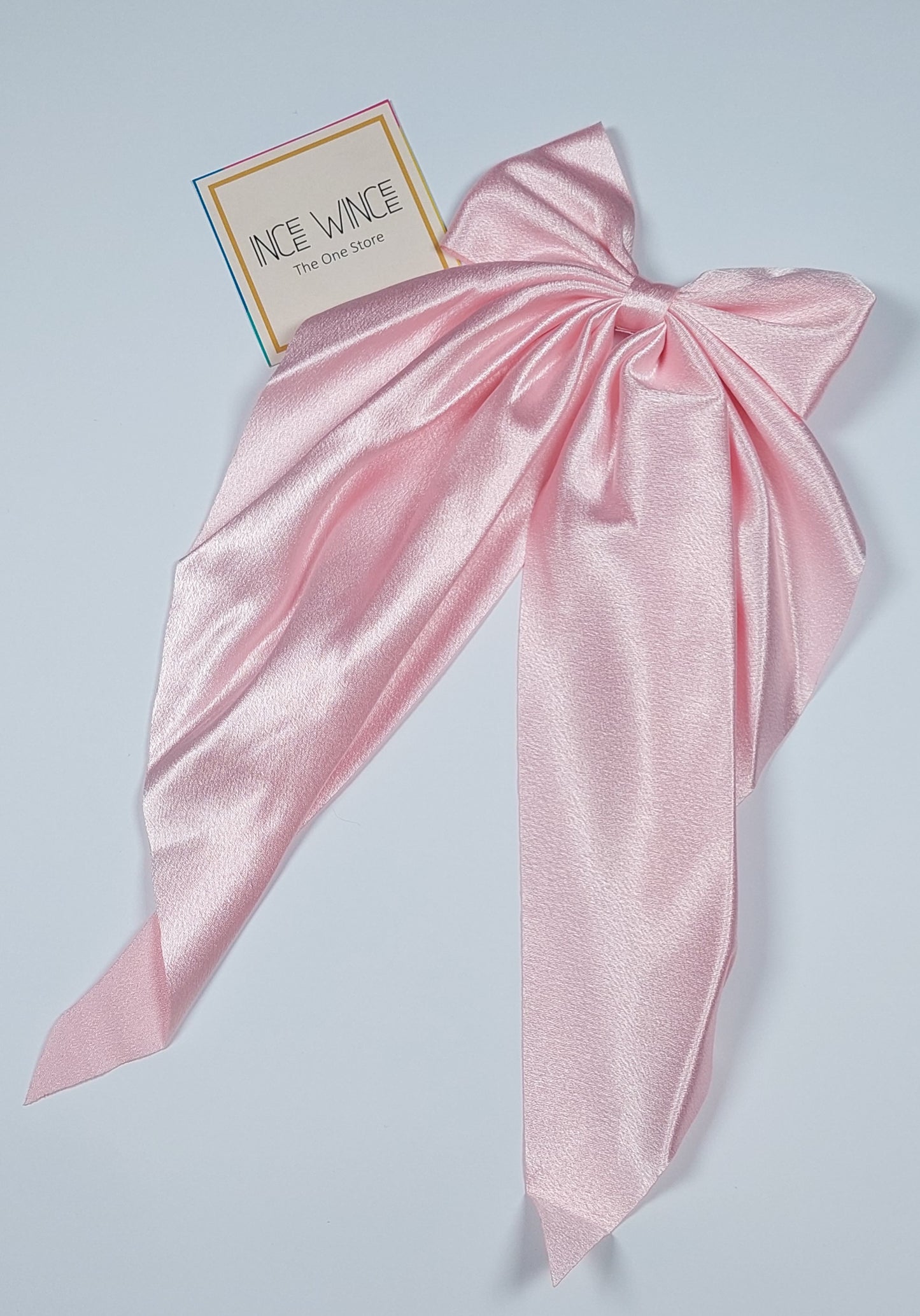 Luxe Silk Hanging Bow Clips