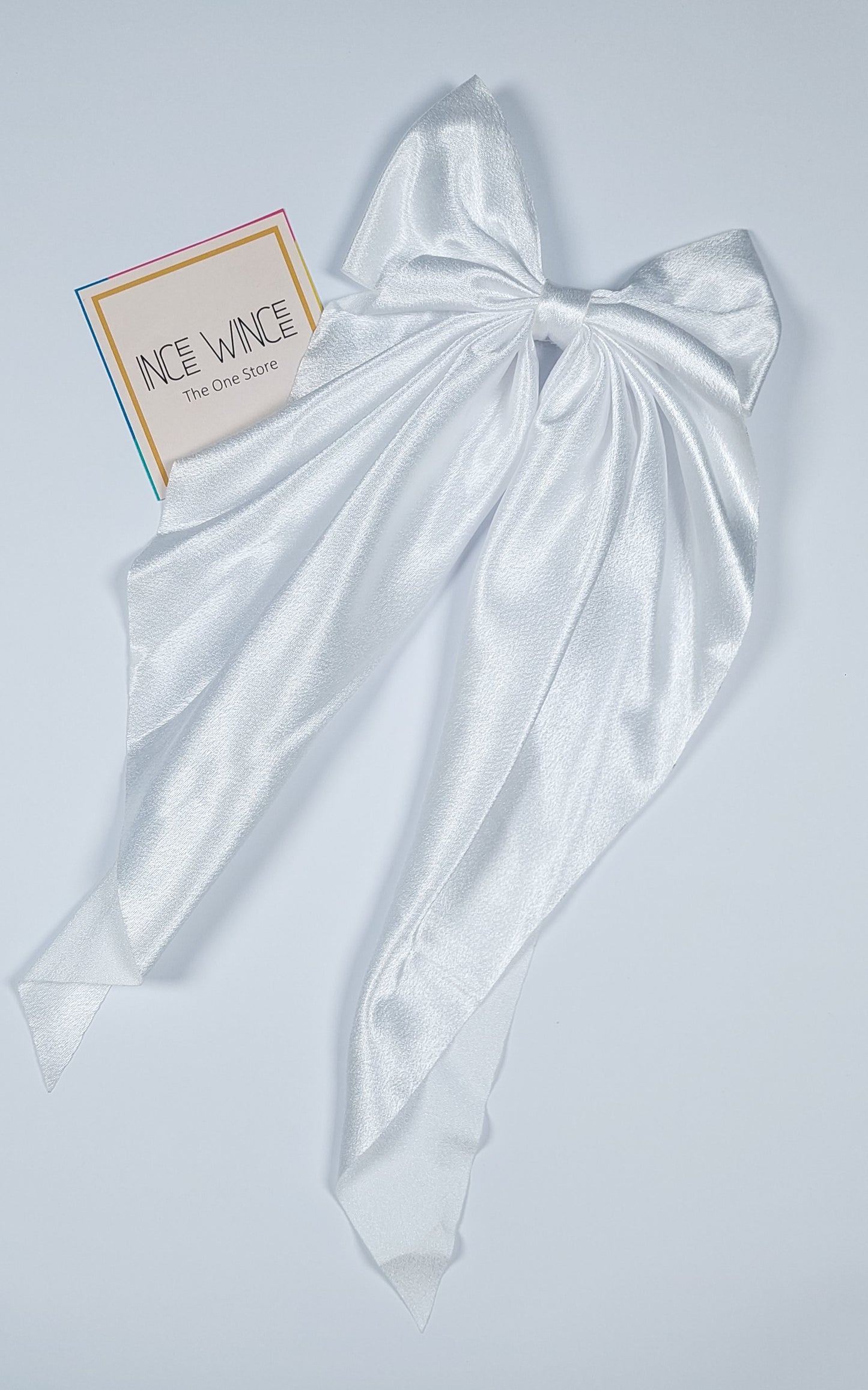 Luxe Silk Hanging Bow Clips