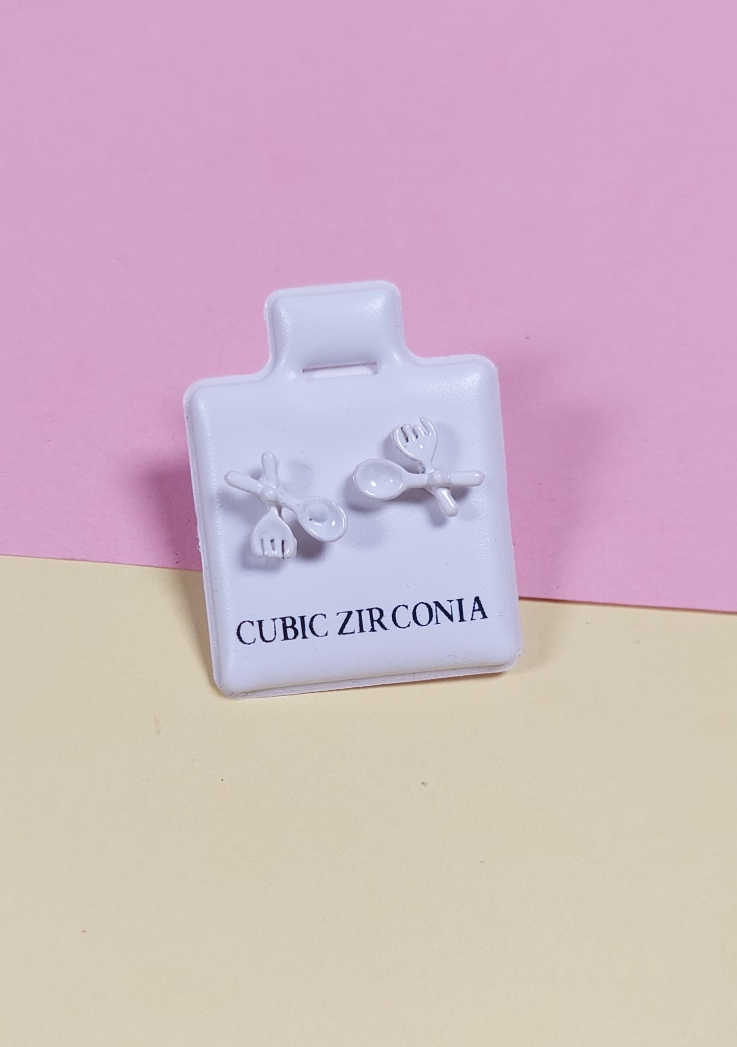 Spoon Pop Stud Earrings