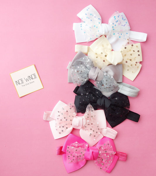 Glam Sequin Headbands