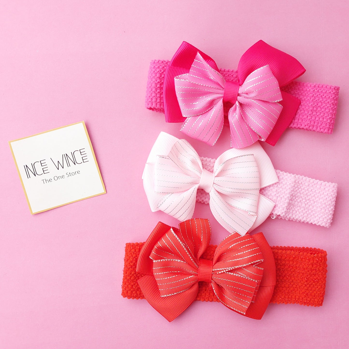Sparkly Baby Bow Headbands
