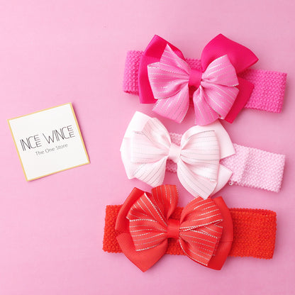 Sparkly Baby Bow Headbands