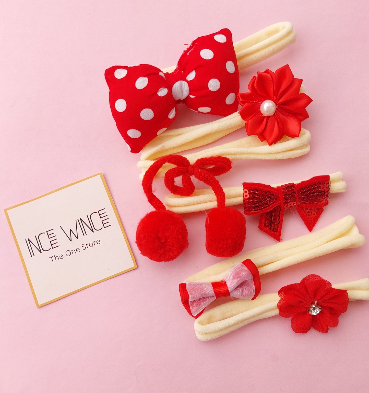 CloudSoft Newborn Headband Set