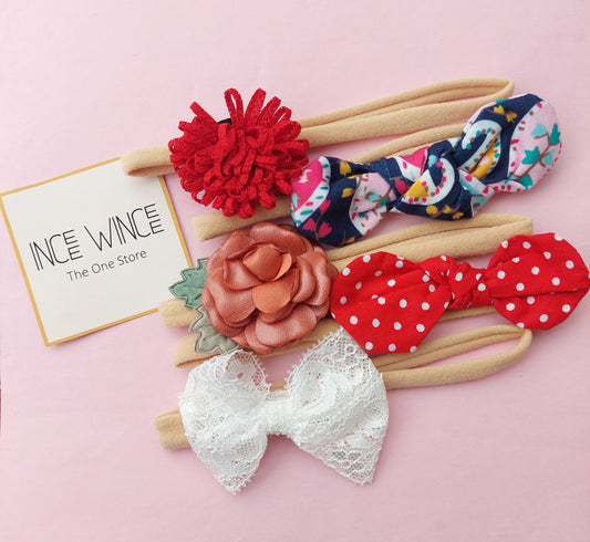 Newborn Ultra Soft Headband Set
