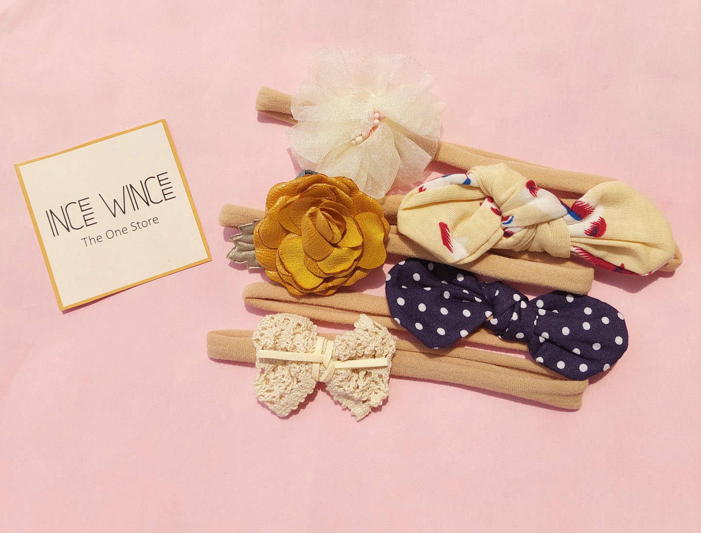 Newborn Ultra Soft Headband Set