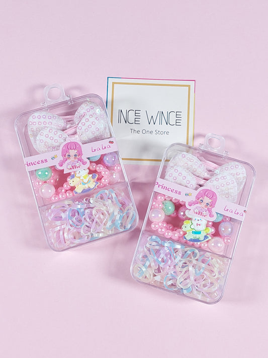 Princess Hair & Accessories Box – 3-in-1 Set
