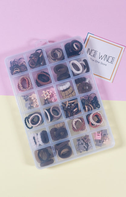 Premium Ponytail/Clip Box