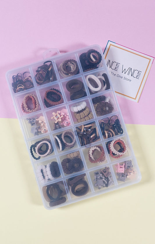 Premium Ponytail/Clip Box