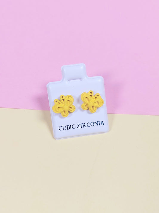 Sunny Flutter Stud Earrings