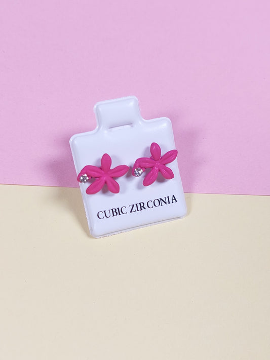 Floral Bomb Stud Earrings