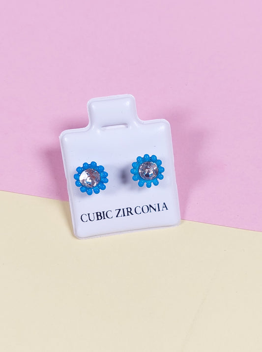 Solitaire Pop Stud Earrings