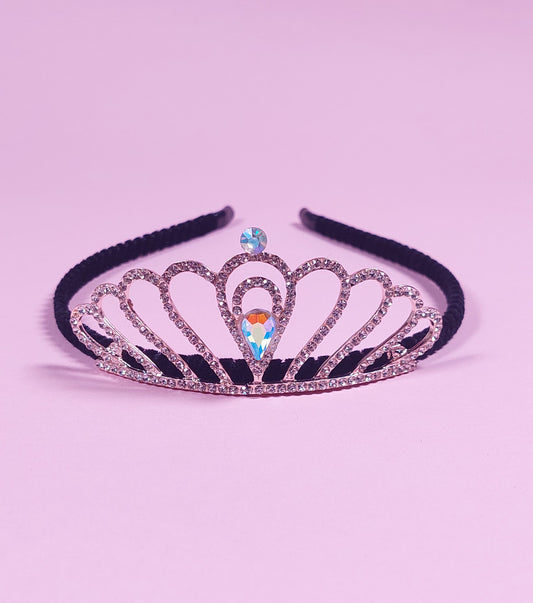 Celestial Glow Crystal Tiara