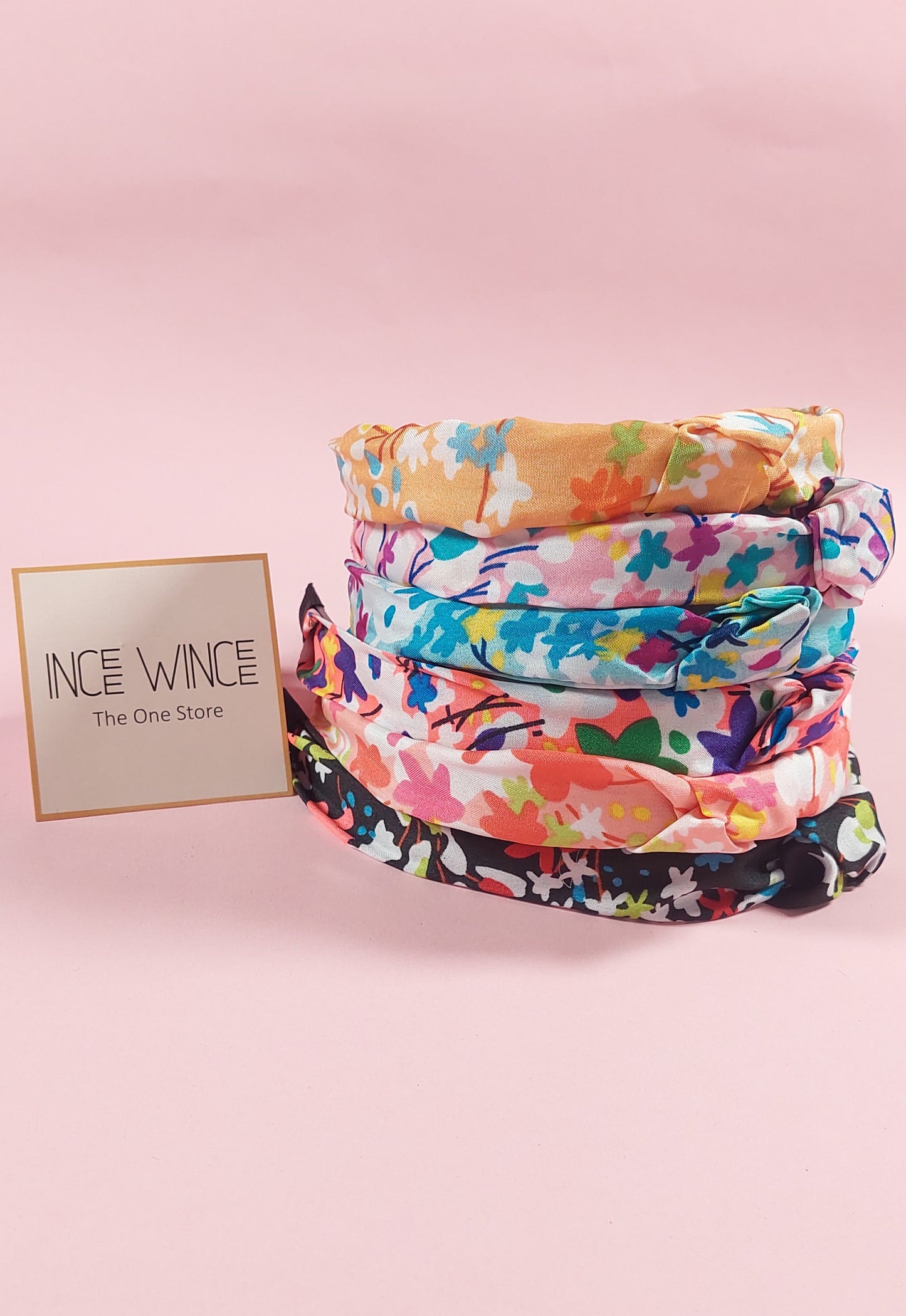 BloomPop Satin Twist Headbands