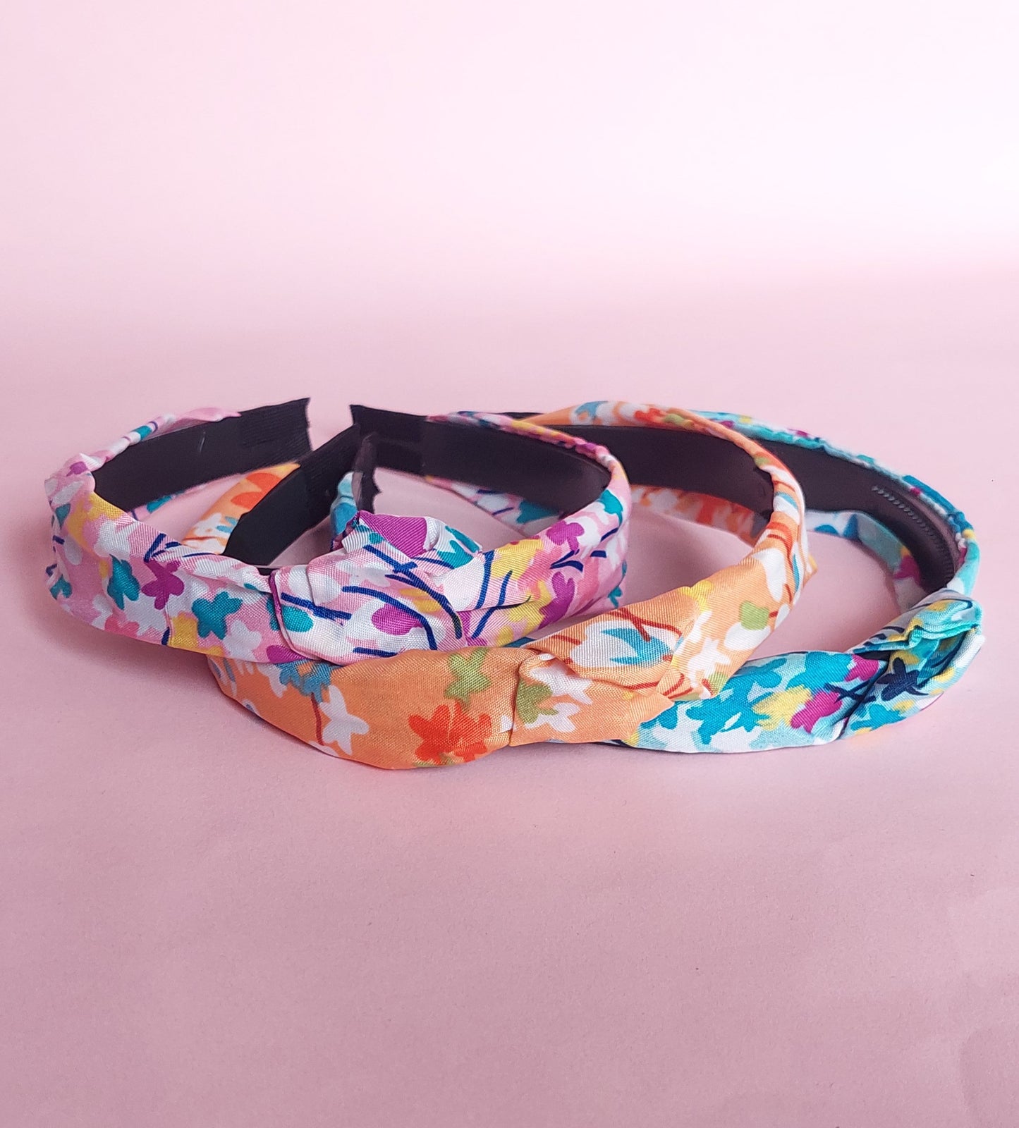 BloomPop Satin Twist Headbands
