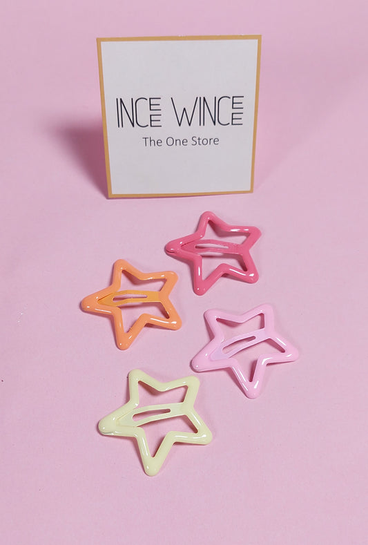 TwinkleStar Snap Clips – Set of 4