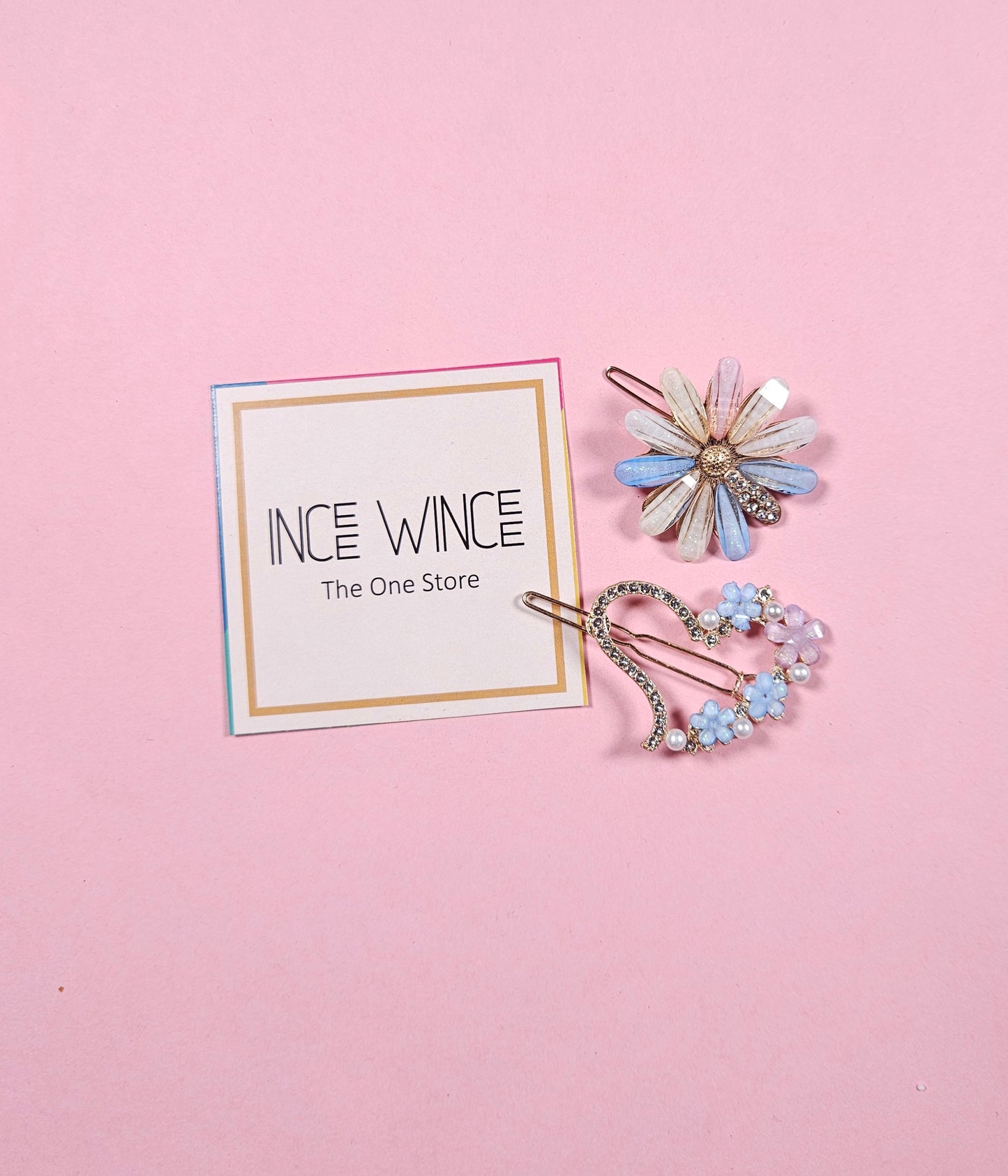 Blossom Shine Hair Clip Set