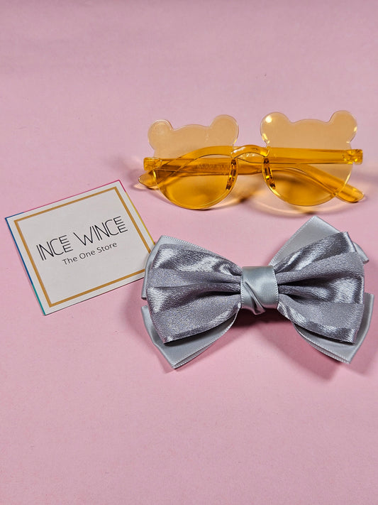 Sunny Bear Glam Set – Sunglasses & Bow Combo