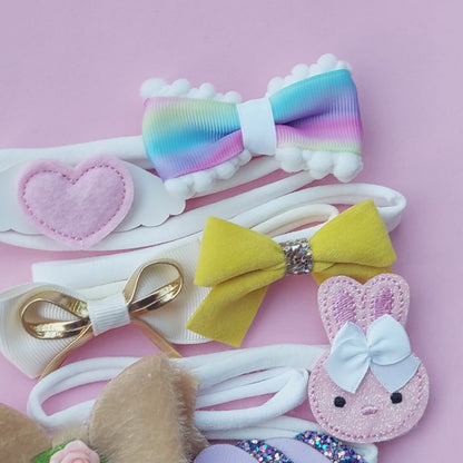 CloudSoft Newborn Headband Set